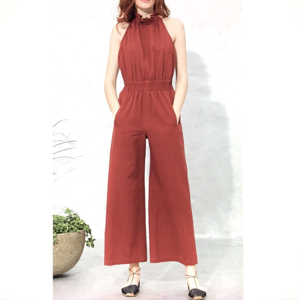 Apiece Apart Archer backless jumpsuit 2